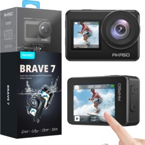 AKASO Brave 7 4K30FPS 20MP WiFi Action Camera