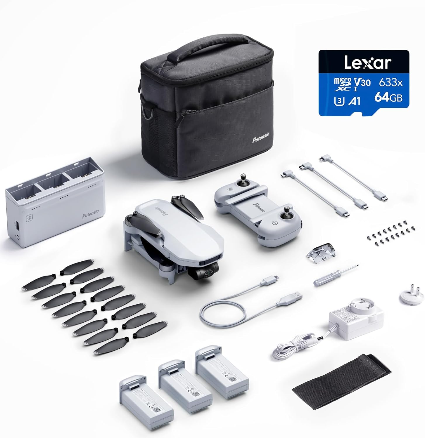 Potensic-ATOM-3-Axis-Gimbal-4K-GPS-Drone - Image 4