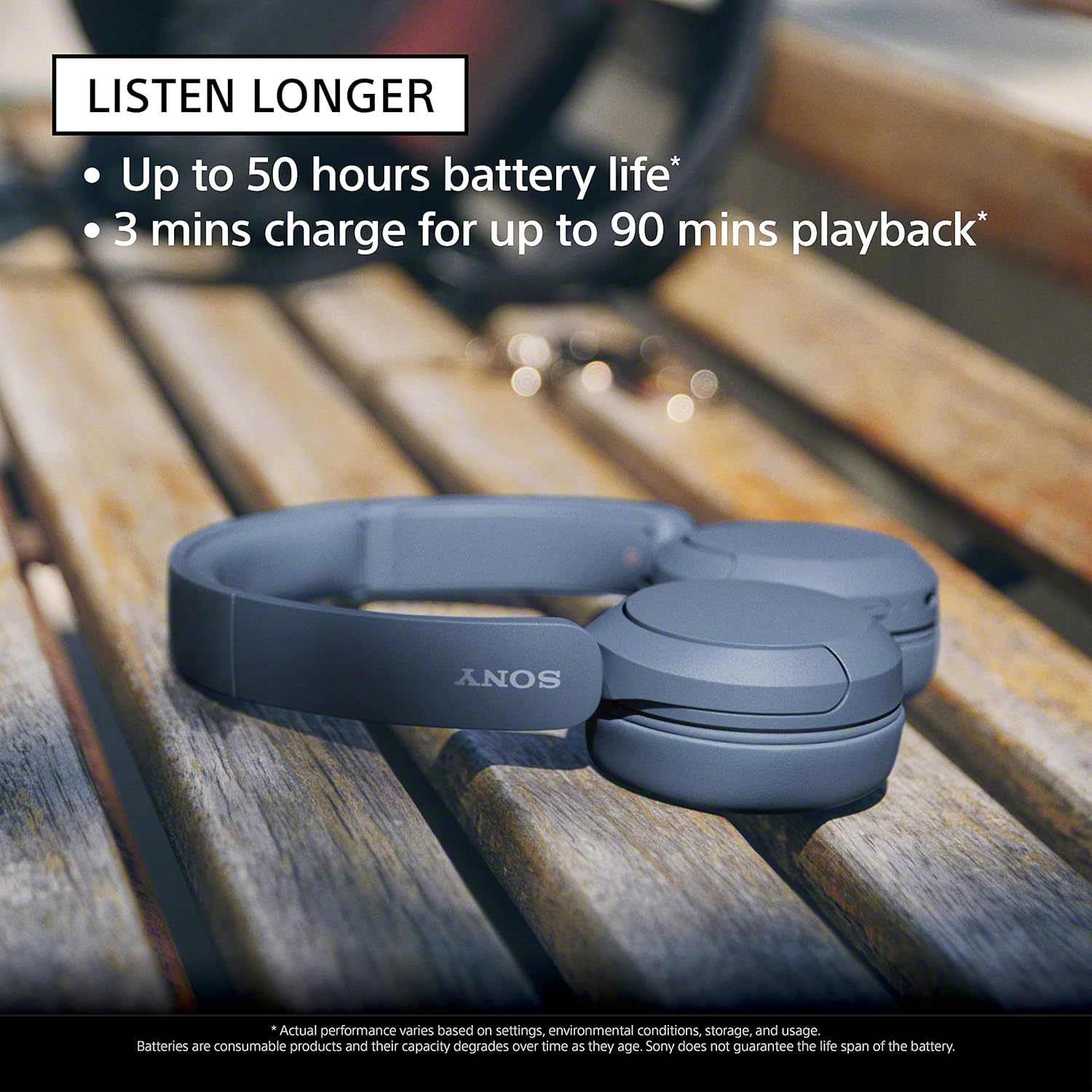 Sony WH-CH520 Wireless Rechargeable Headphones - Image 2